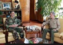 دیدارهای وزیر دفاع و فرمانده هوافضای سپاه با فرمانده کل ارتش