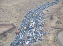 مسیر مهران-ایلام در روزهای جمعه و شنبه یک‌طرفه است