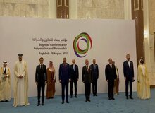  اولین جنجال حسین امیرعبداللهیان؛ وزیر خارجه ایران کنار وزیر خارجه سعودی نایستاد/ وزیر خارجه امارات به اقدام وزیر ایرانی اعتراض کرد