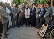  ۲ نماینده تندرو سعید جلیلی را در زمان ثبت نام همراهی کردند +عکس