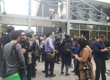 از ورود عکاسان و خبرنگاران به مراسم وداع با عارف لرستانی جلوگیری شد