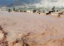 به دنبال بالا آمدن آب کشکان و سیل ؛ گاز شهر «معمولان» قطع شد