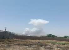 انفجار مهیب در شهرستان کنگاور+فیلم 