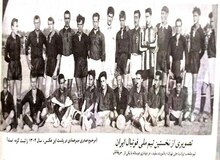 اولین تیم‌ملی فوتبال ایران+عکس
