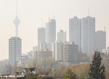 جولان آلودگی هوا در تهران/ ۱۲ ایستگاه سنجش آلودگی در وضعیت قرمز