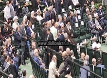 روبوسی ظریف و رادان در مراسم تحلیف پزشکیان+ عکس 