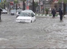ویدئو/ آب‌گرفتگی پارک شهر خرم‌آباد