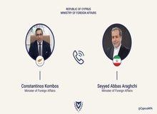 پیام وزیر خارجه قبرس درباره تماس تلفنی با عراقچی