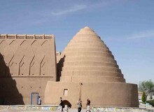 تصاویر زمستان در دل کویر آتشین | یخدان زریسف؛ عجایب کویر کرمان