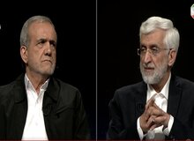 پزشکیان: جلیلی عدد و رقم بلد نیست / اگر دروغ می گویم محاکمه ام کنید، اگر جلیلی دروغ می گوید، محاکمه اش کنید