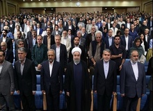 کدام هنرمندان به دیدار رئیس دولت دوازدهم شتافتند+اسامی و عکس