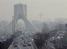 هوای تهران در وضعیت قرمز است