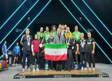 تیم وزنه‌ برداری ایران سوم جهان شد