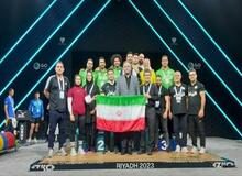 تیم وزنه‌ برداری ایران سوم جهان شد