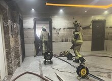 آتش‌سوزی برج‌ مسکونی در غرب تهران