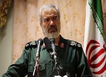 جانشین فرمانده سپاه: اگر خشم جوانان انقلاب اسلامی به "خروش" بیاید هیچ نیروی نظامی در جهان  نمی تواند ما را شکست دهد / ننگ بر شما دشمنان باد که به مردم‌تان می‌گویید به دلیل مشکل سوخت "فضولات حیوانی" جمع کنید