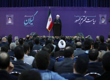 
رئیس‌جمهور: هدف باید حضور همگان پای صندوق‌های رأی باشد/دولت تابع و در کنار رهبری است