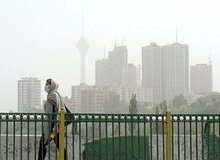کاهش نسبی آلودگی هوای تهران/ ۸ ایستگاه در وضعیت قرمز