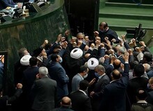 دورهمی کرونایی/ در بهارستان وضعیت سفید شد؟/ عکس