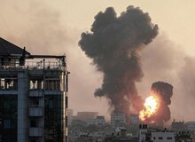 جان باختن «سامی الدحدوح»، از فرماندهان «سرایا القدس» در غزه