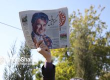 «جان از تن آواز رفت» روی بیلبورد‌های تهران/ آرزوی حجت الاسلام زائری درباره دیوارنگاره میدان ولیعصر (ع)
