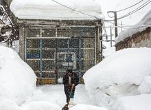معاون استاندار چهارمحال و بختیاری: ارتفاع برف در شهر چلگرد به دو متر و ۳۵ سانتی متر رسیده است 