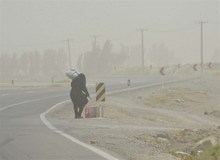 طوفان گردوخاک با سرعت ۱۱۹ کیلومتر بر ساعت زابل را درنوردید