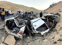 سانحه رانندگی در اتوبان ساوه - همدان ۱۰ کشته و ۸ مصدوم بر جای گذاشت
