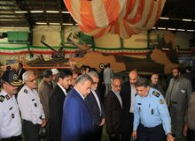 بازدید اعضای کمیسیون امنیت ملی از آخرین دستاوردهای وزارت دفاع

