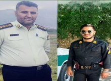فوت ۲ مامور فراجا در پی واژگونی خودرو پلیس + عکس