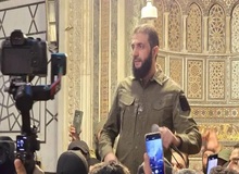 سخنرانی جولانی رهبر تحریر الشام در مسجد اموی دمشق+فیلم