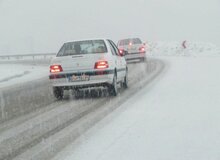 بارش برف و باران در ۱۰ استان؛ ترافیک ورودی‌های تهران نیمه‌سنگین