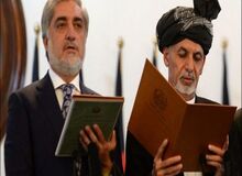 اشرف غنی و عبدالله به عنوان رییسان جمهوری افغانستان سوگند خوردند!