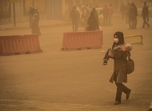 گردوخاک در خوزستان ۴۳۴ نفر را راهی بیمارستان کرد