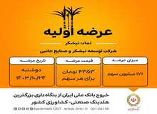 نیشکر، شیرین‌ترین عرضه اولیه تاریخ فرابورس/ بانک‌ ملی ایران به عنوان مالک ۴۰ درصدی شرکت نیشکر و صنایع جانبی ، سهام خود را عرضه کرد 