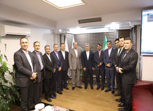 بازدید معاون وزیر اقتصاد و مدیرعامل بانک ملی ایران از شرکت داده‌ورزی سداد