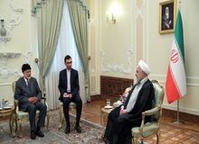 بن علوی با روحانی دیدار کرد
