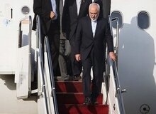 ظریف برای چهارمین بار در شش ماه اخیر وارد مسکو شد