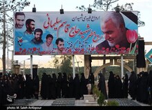  صندوق  آراء در جوار مزار سردار قاسم سلیمانی +تصاویر 