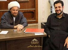 فیلمی گفت و گوی رائفی‌پور تئوریسین جریان اصولگرا و آیت الله عباس تبریزیان پدر طب اسلامی؛ استاد رائفی پور: با طب اسلامی خودم را درمان می کنم / پدر طب اسلامی: در داروهای شیمیایی از اسپرم خوک دارو می سازند