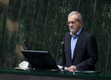 حضور پزشکیان در مجلس برای تقدیم بودجه + فیلم