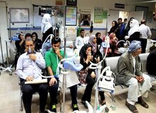 پس از باران دیشب؛ ۱۴۷۲ نفر به علت تنگی نفس به مراکز درمانی خوزستان مراجعه کردند