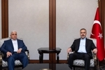 فیدان با رئیس سازمان الحشد الشعبی عراق دیدار کرد
