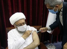 آملی لاریجانی واکسن زد+عکس 