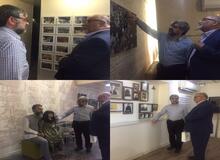 بازدید حسن خلیل آبادی عضو شورای شهر تهران و رئیس کمیته میراث فرهنگی و گردشگری شورای شهر تهران از  موزه شهید بهشتی 