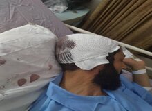 حمله به دو روحانی در قم/ روحانی مضروب: دو نفر با «لوله آهنی» به قصد کشت ما را زدند +تصاویر