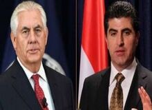 درخواست نیچروان بارزانی از تیلرسون