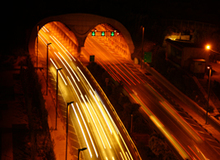  غرب به شرق تونل رسالت امشب مسدود است 