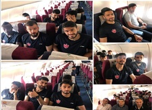 فاجعه گرانی بلیت هواپیما را در این تصویر پرواز بازیکنان پرسپولیس ببینید!+تصاویر 
