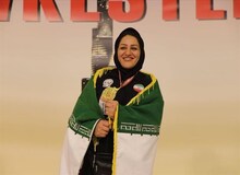 برای نخستین بار؛ یک زن ایرانی برنده مدال طلای مچ‌اندازی شد